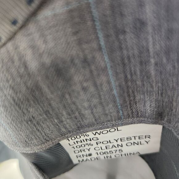 NEW Fazzi 100% Wool Super 100s 3 Button Sport Coat Blazer 40R - Picture 6 of 8